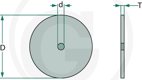 Drosselscheibe (Blende) 12L Ø2,0