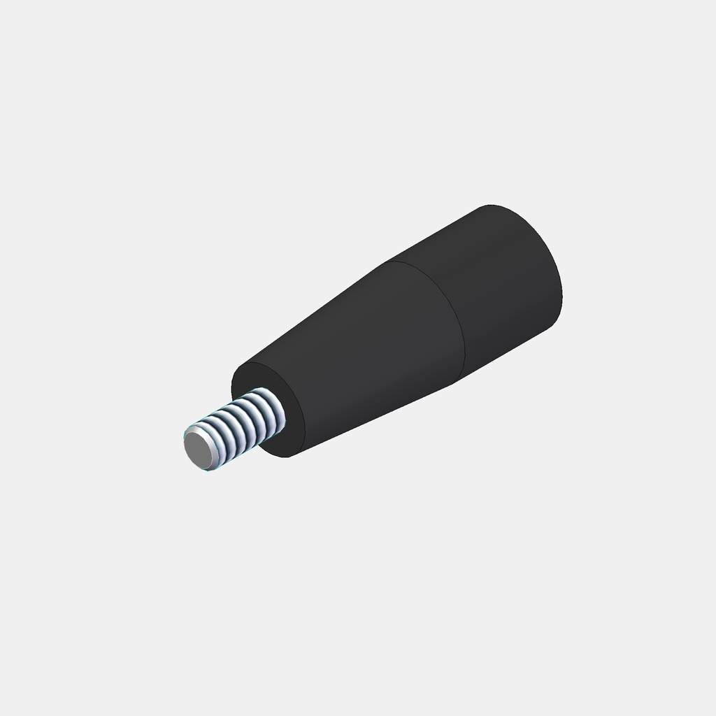 Konusgriff M10-AG d28x71