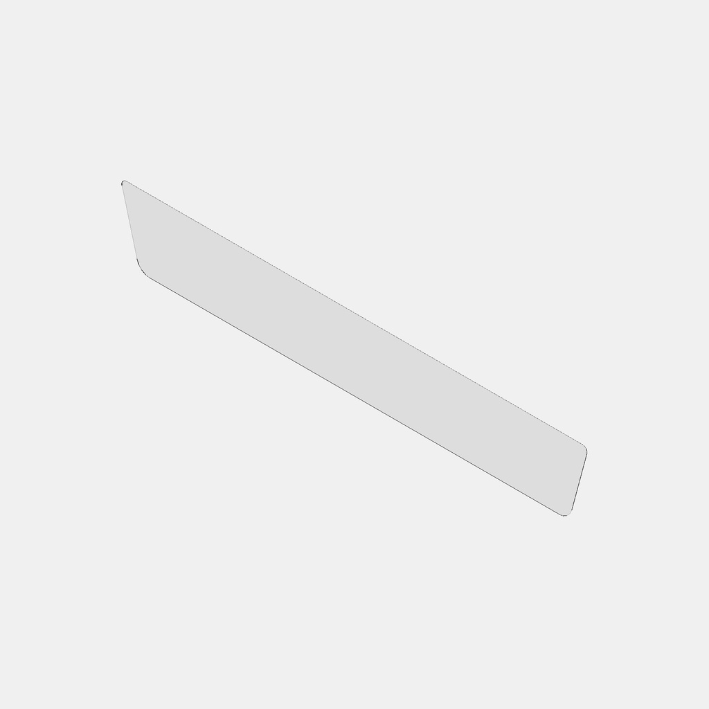 Aufkleber Logo Untergrund weiß hinten 80x517