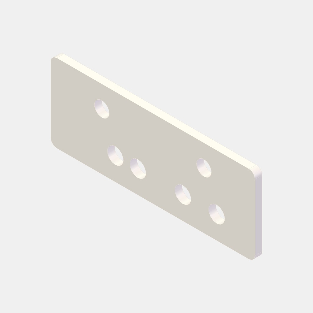 [30-374] Klemmplatte Parallelogramm    