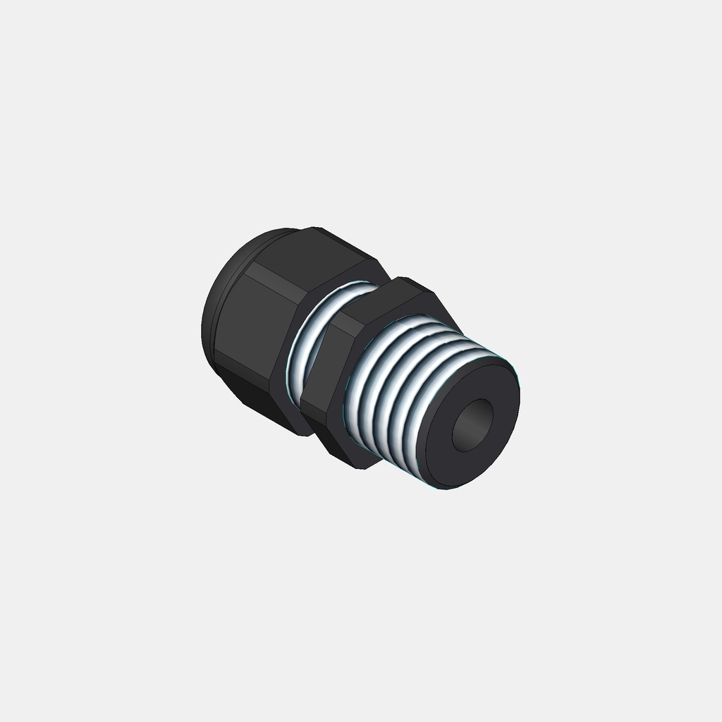 Kabelverschraubung M20 4-9mm schwarz