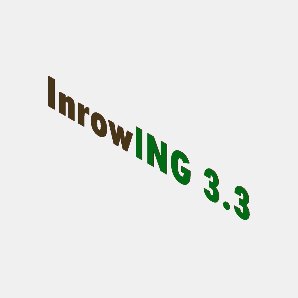 Aufkleber InrowING 3.3 53x405