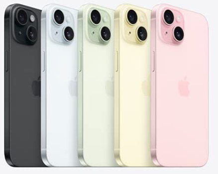 Apple iPhone 15 128GB schwarz