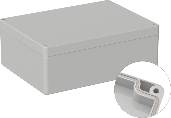 Verteilerbox 200x150x75 lichtgrau