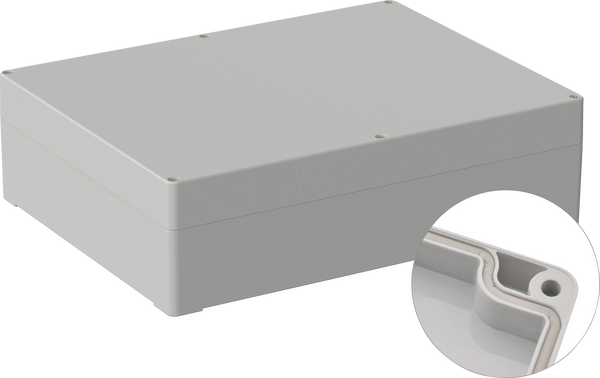 Verteilerbox 300x230x85 lichtgrau