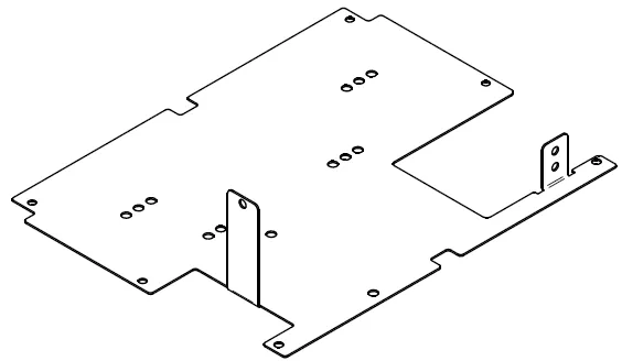 Blech Stromverteilerbox