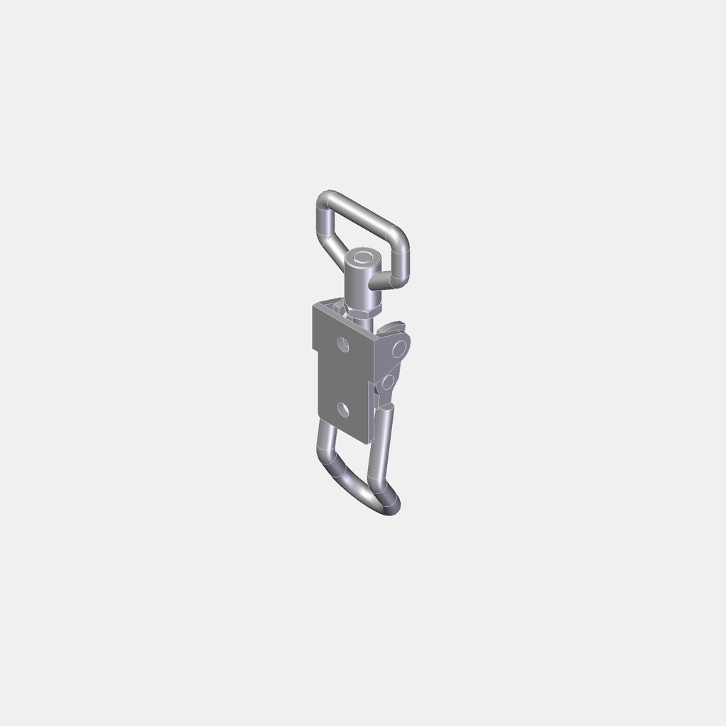Spannverschluss mit Spannhaken einstellbar 21x145 Stahl