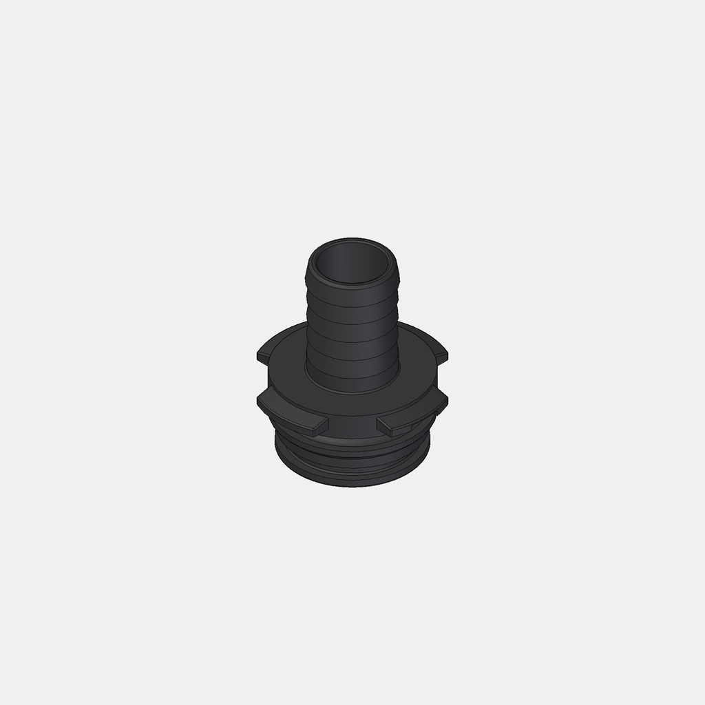 Schlauchanschluss gerade T5 M 25mm