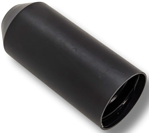Warmschrumpf Endkappe Schwarz Ø35mm Kleberbeschichtet