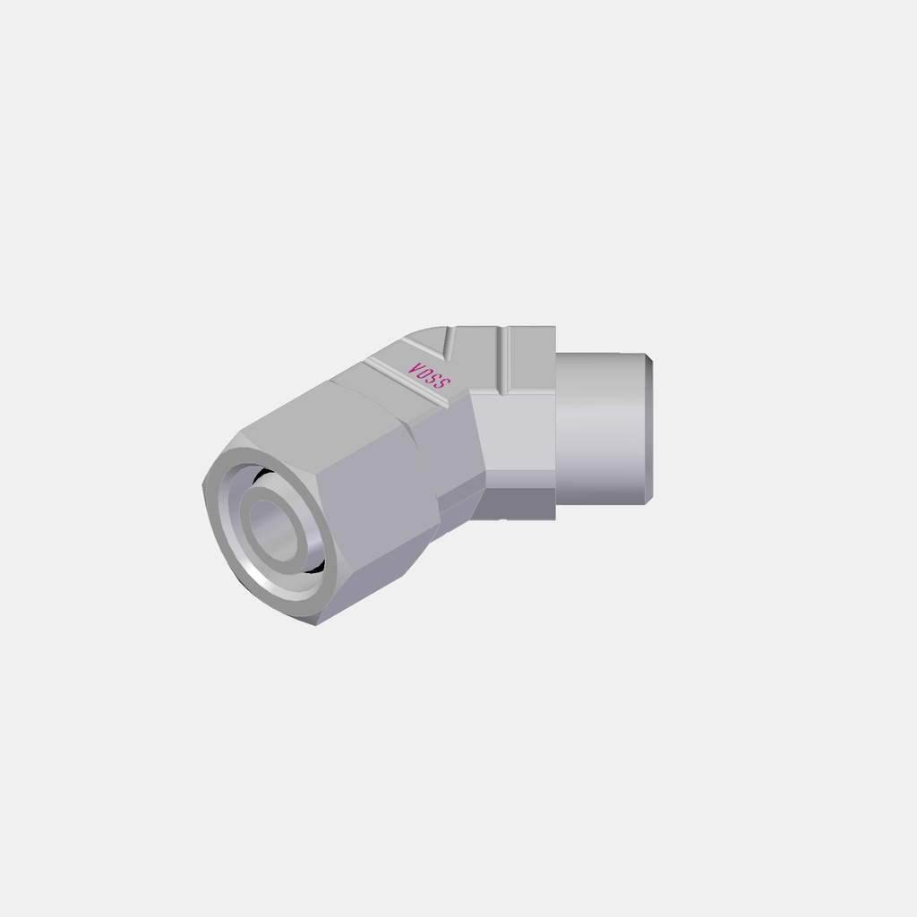 Winkelverschraubung 45° einstellbar 12L M18x1,5