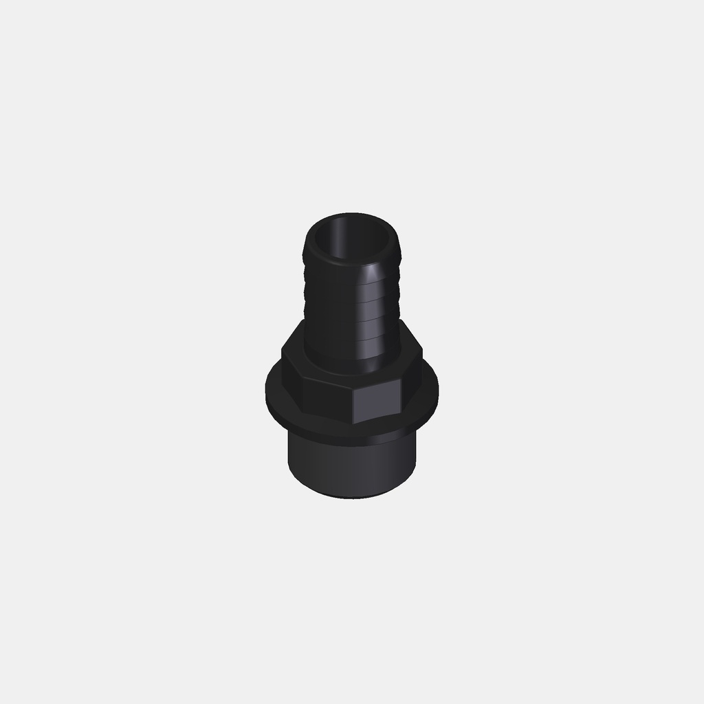 Schlauchanschluss gerade 25mm 1"AG