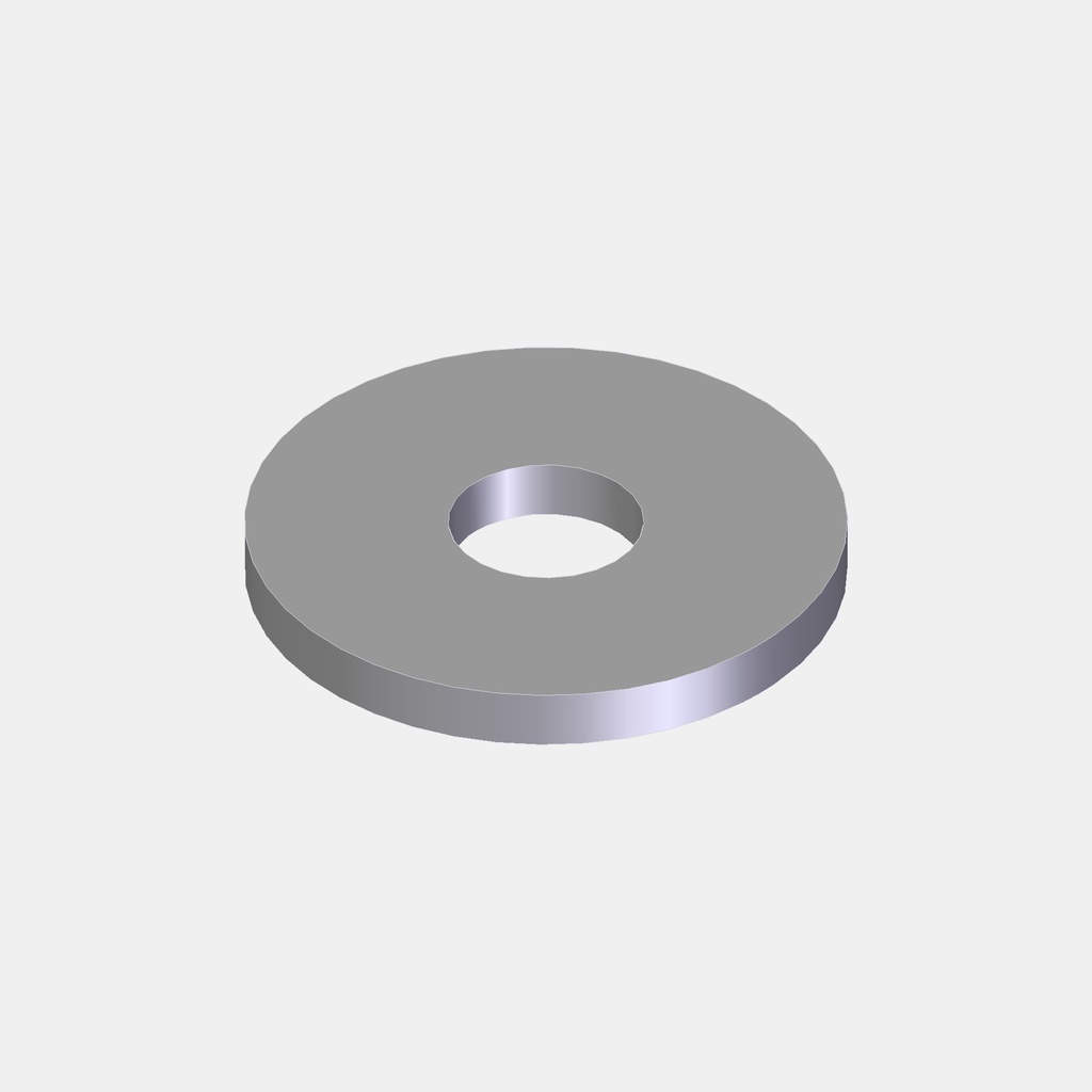 Large Flat Washer, No Chamfer, M12 (13 × 40 × 4 mm)