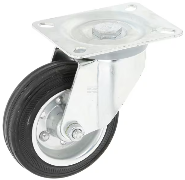 Lenkrolle Ø125x37mm 100kg 155mm