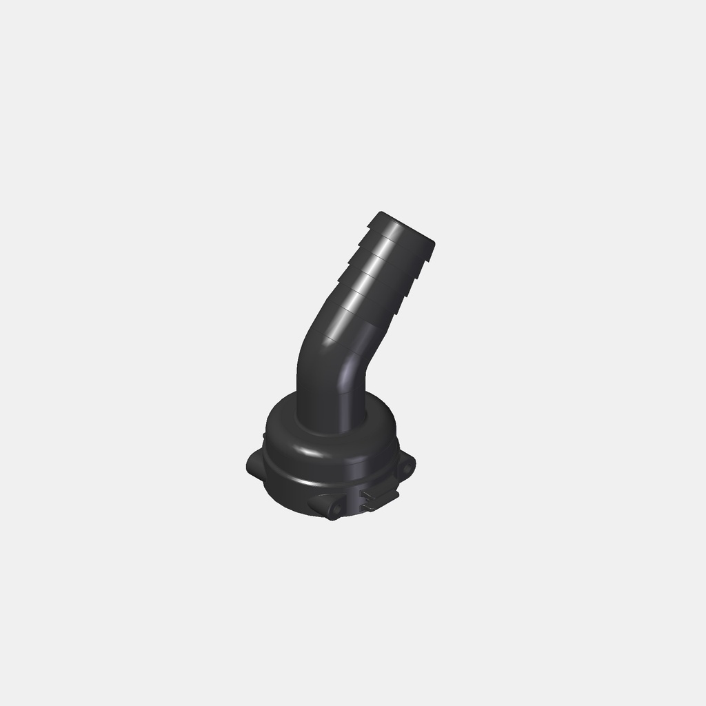 Schlauchanschluss 45° T3F 20mm