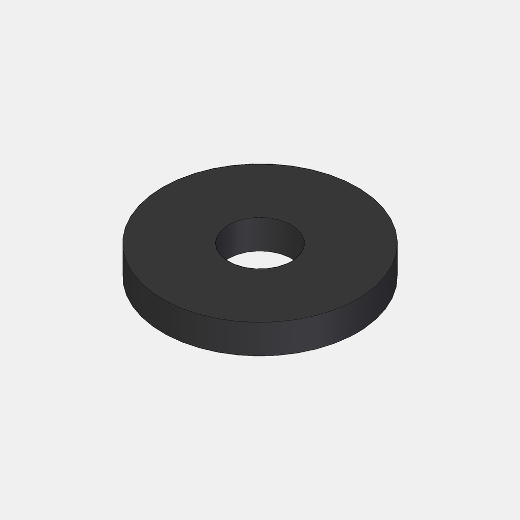 Gummischeibe d6,5-D20-3mm 70-ShoreA                     