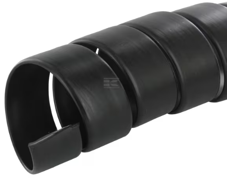 Scheuerschutzwendel schwarz Øi100xØA110x50mm (Kunststoffspirale)