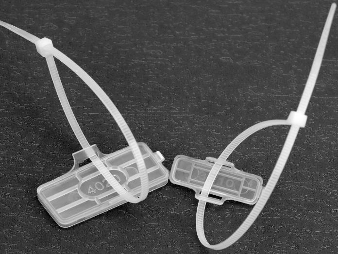 Kabelbeschriftung wasserdicht mit Kabelbinder [2 Größen (30x10mm, 40x20mm)]