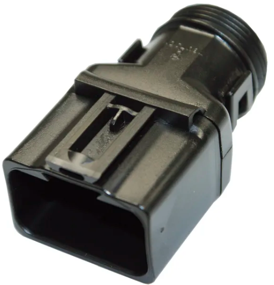 Wellrohradapter deutsch DT 180° 12-polig